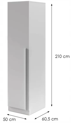 Szafa-jednodrzwiowa-waska-slupek-50-cm-BRAGA-05-szary-Stan-opakowania-oryginalne.jpg