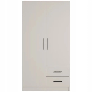 Szafa uchylna dwudrzwiowa 100 cm do garderoby SMART 3 - kaszmir
