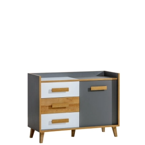Komoda z szufladami WERSO 06 do pokoju dziennego 120 cm