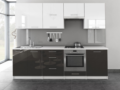 Kuchnia TORO 2,60 m - połysk MDF