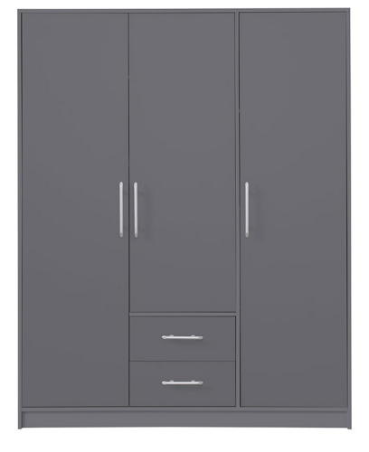 Szafa do garderoby SMART SR2 150 cm antracyt
