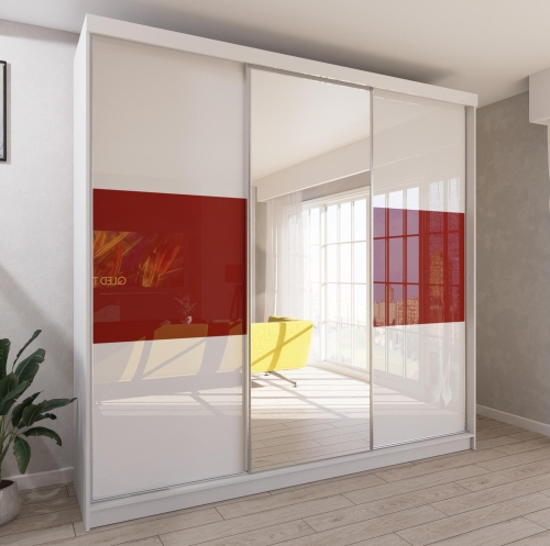 mini PARIS 250 miniatura biały-czerwony-biały z lustrem 1.jpg