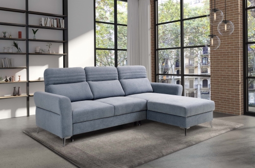 Narożnik CALABRIA III z funkcją spania z pojemnikiem na pościel