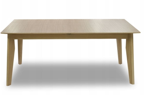Stół s67 fornirowany - długość 180cm rozkładany do 265cm - nogi lite drewno