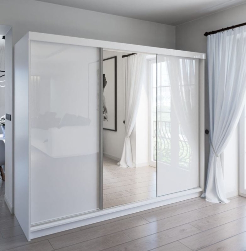 Szafa Przesuwna na Wymiar, Dowolne wnętrze – Wysokość do 278cm, Szerokość do 500 cm, Konfigurator