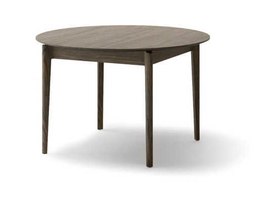 Owalny stół rozkładany  120-240 cm dąb ciemny PLOT PL-04