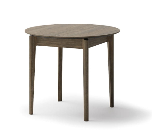  Owalny stół rozkładany  90-210 cm dąb ciemny PLOT PL-05