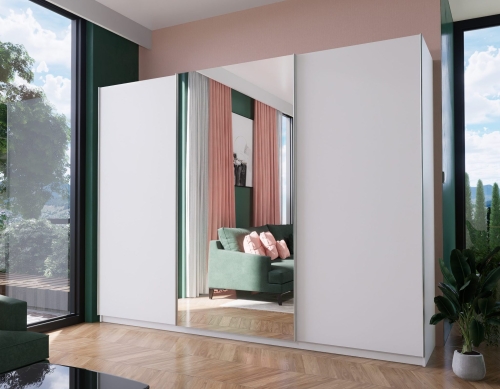 Szafa Przesuwna na Wymiar szerokość do 270 cm, wysokość do 245 cm, Konfigurator System zewnętrzny