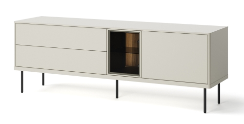 Szafka RTV na nóżkach 161 cm oświetlenie EPIRO EP-06