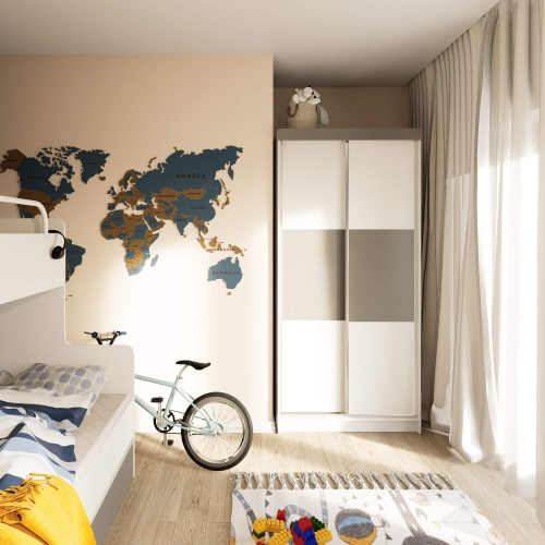 Szafa do zabudowy, do wnęki, do pokoju dziecięcego, sypialni, salonu , dowolne wnętrze - szerokość do 500 cm,- KONFIGURATOR