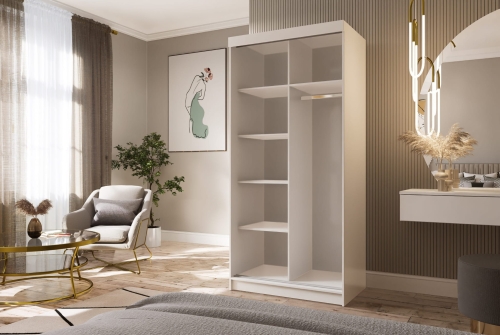 Szafa Otwarta na Wymiar z Korpusem – Garderoba Modułowa