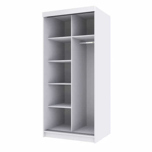 Szafa Otwarta na Wymiar z Korpusem – Garderoba Modułowa