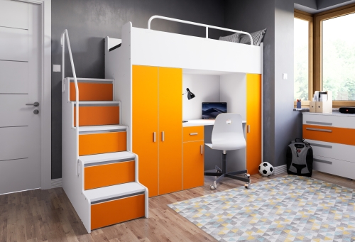 łóżko piętrowe KIKI5 różne kolory mat  (9).jpg