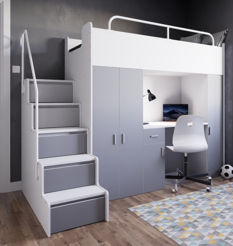 łóżko piętrowe KIKI5 różne kolory mat  (5).jpg