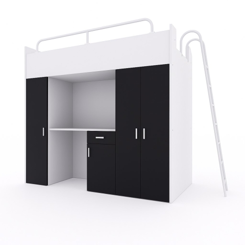 łóżko piętrowe KIKI5 z drabinką różne kolory  (10).jpg