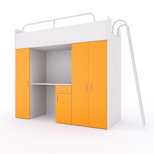 łóżko piętrowe KIKI5 z drabinką różne kolory  (3).jpg