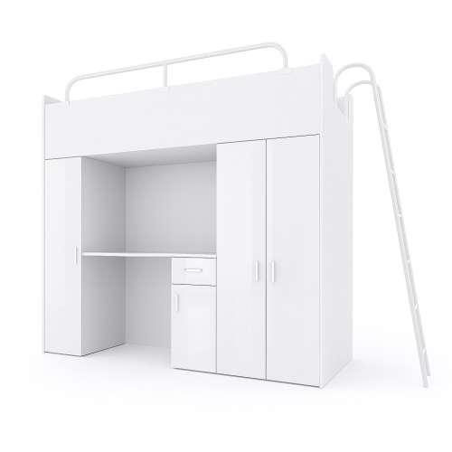 łóżko pietrowe KIKI5 z drabinką 80x190 rózne kolory POŁYSK (1)7.jpg