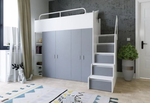 KIKI2 90x200 MAX ze schodkami grafitowy mat  (3)1.JPG