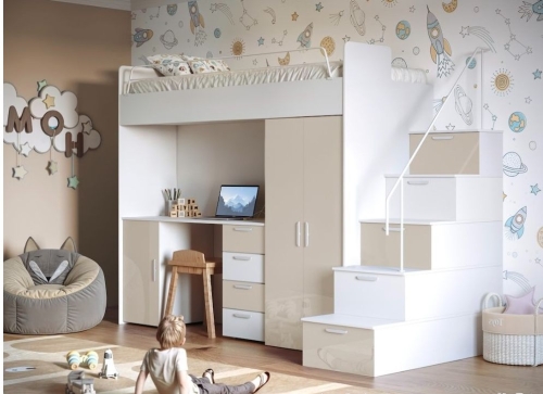 A-biały - beż połysk - wygenerowane justmeble -odbicie.jpg