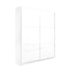 Szafa przesuwna MOON 200 cm - FRONT SZKŁO LACOBEL - do sypialni